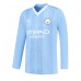 Billiga Manchester City Jeremy Doku #11 Hemma fotbollskläder 2023-24 Långärmad